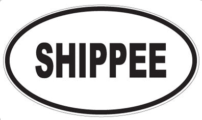 SHIPPEE - Oval Magnet