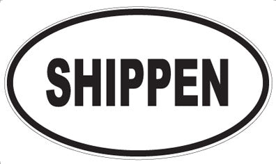 SHIPPEN - Oval Magnet