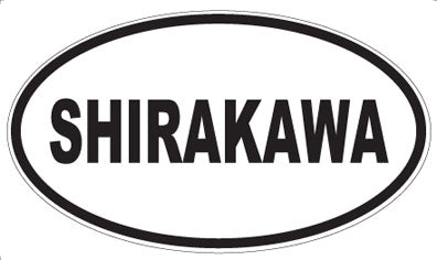 SHIRAKAWA - Oval Magnet