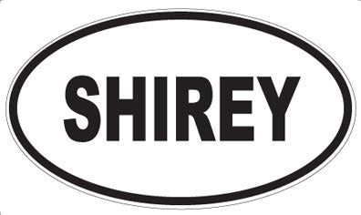 SHIREY - Oval Magnet