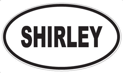 SHIRLEY - Oval Magnet