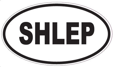 SHLEP - Oval Magnet