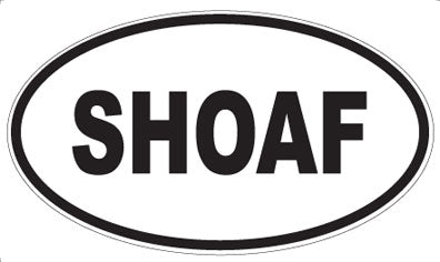 SHOAF - Oval Sticker