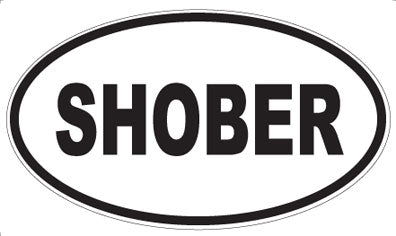 SHOBER - Oval Magnet