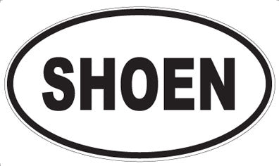SHOEN - Oval Magnet