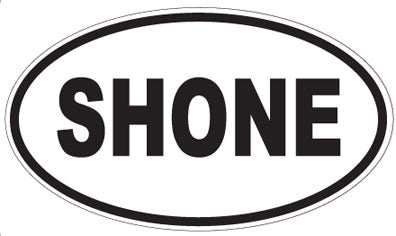 SHONE - Oval Magnet