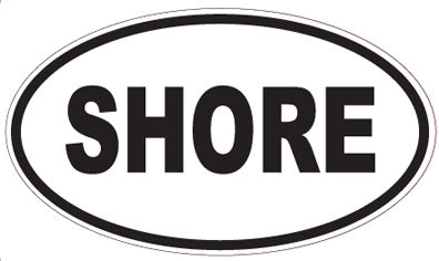 SHORE - Oval Magnet