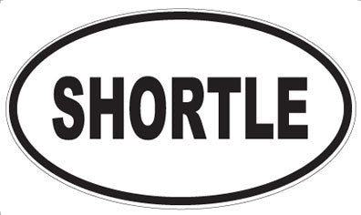 SHORTLE - Oval Magnet