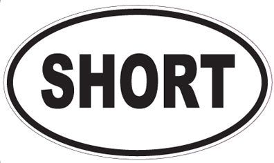 SHORT - Oval Magnet