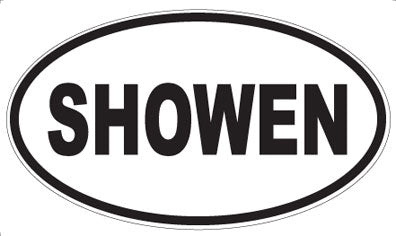 SHOWEN - Oval Sticker