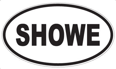 SHOWE - Oval Magnet