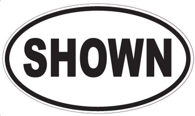 SHOWN - Oval Magnet