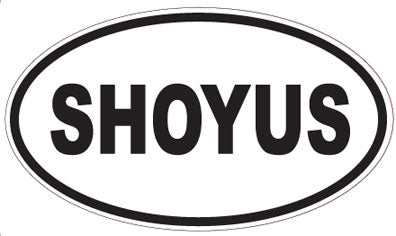 SHOYUS - Oval Sticker