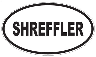 SHREFFLER - Oval Magnet