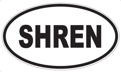 SHREN - Oval Magnet