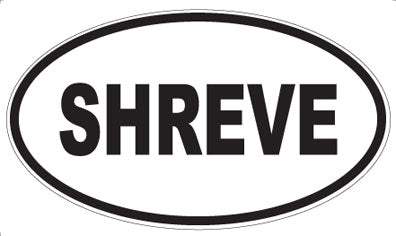 SHREVE - Oval Magnet