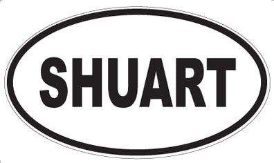 SHUART - Oval Magnet