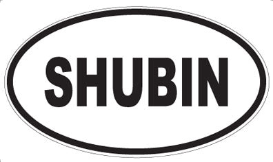 SHUBIN - Oval Magnet