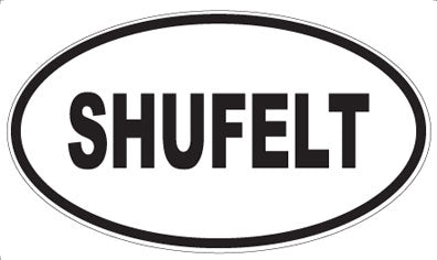 SHUFELT - Oval Magnet