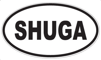 SHUGA - Oval Magnet