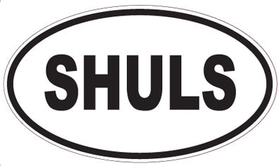 SHULS - Oval Magnet