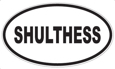 SHULTHESS - Oval Magnet