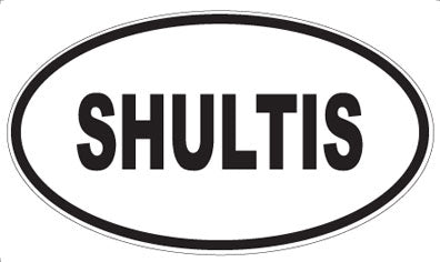 SHULTIS - Oval Magnet