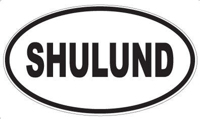 SHULUND - Oval Magnet