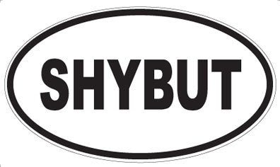 SHYBUT - Oval Magnet