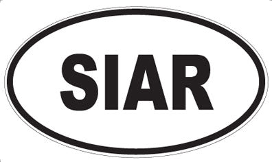 SIAR - Oval Magnet