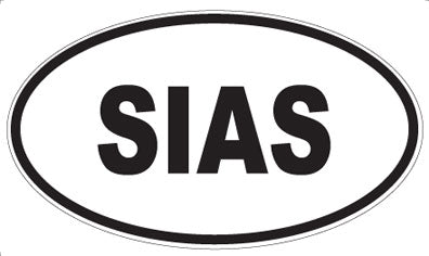 SIAS - Oval Magnet
