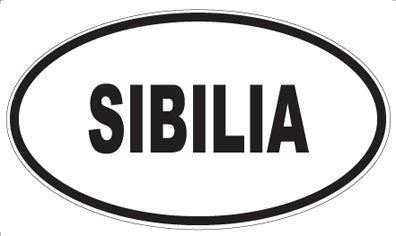 SIBILIA - Oval Magnet