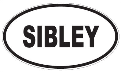SIBLEY - Oval Magnet