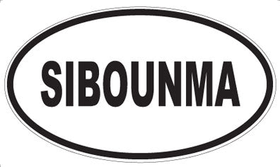 SIBOUNMA - Oval Magnet