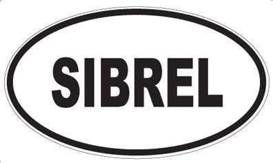 SIBREL - Oval Magnet