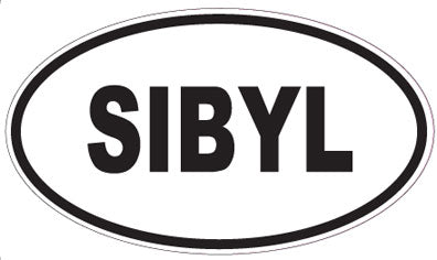 SIBYL - Oval Magnet