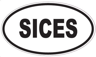 SICES - Oval Magnet