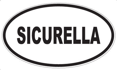 SICURELLA - Oval Magnet