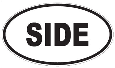 SIDE - Oval Magnet