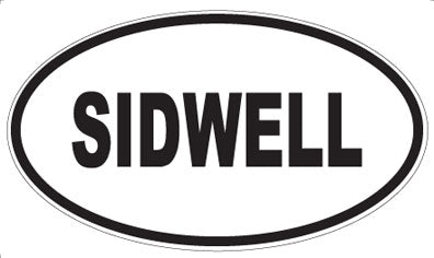 SIDWELL - Oval Magnet