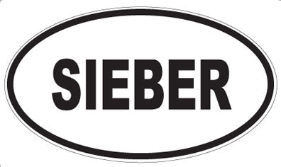 SIEBER - Oval Magnet
