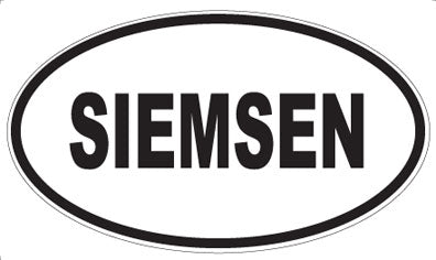 SIEMSEN - Oval Magnet