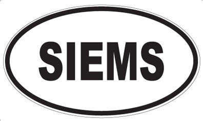 SIEMS - Oval Magnet