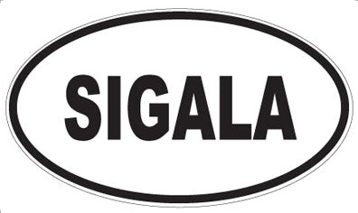 SIGALA - Oval Magnet