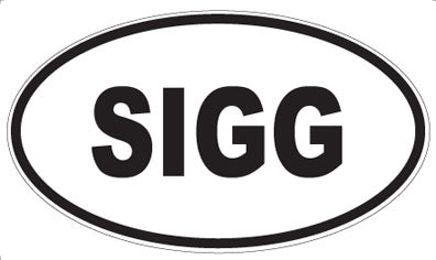 SIGG - Oval Sticker