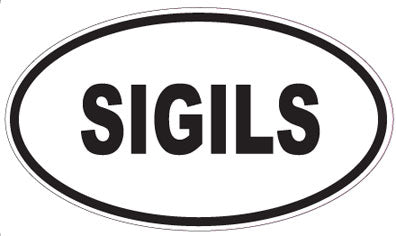 SIGILS - Oval Sticker