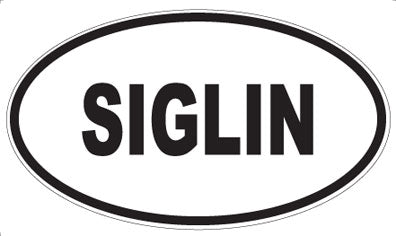 SIGLIN - Oval Magnet
