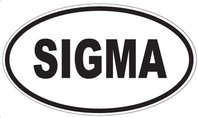 SIGMA - Oval Magnet