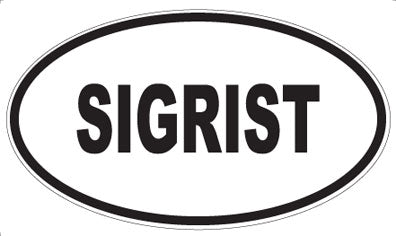 SIGRIST - Oval Magnet