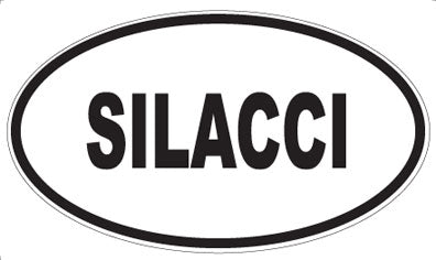 SILACCI - Oval Sticker